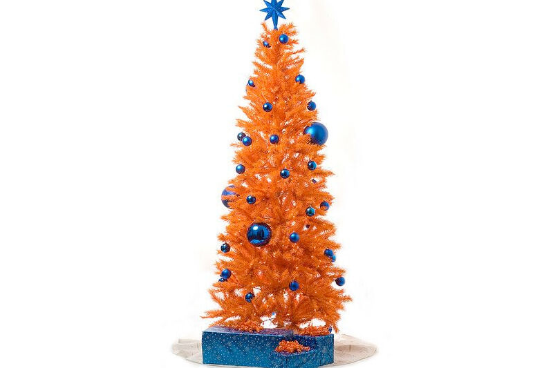 xmas tree orange