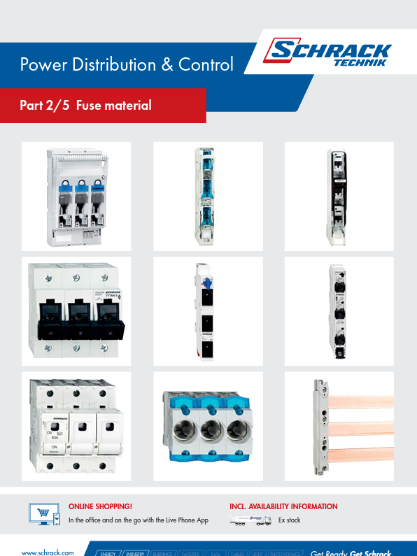 Schrack Fuse Material Cover