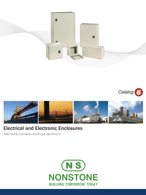 Non Stone Enclosures Catalogue Cover