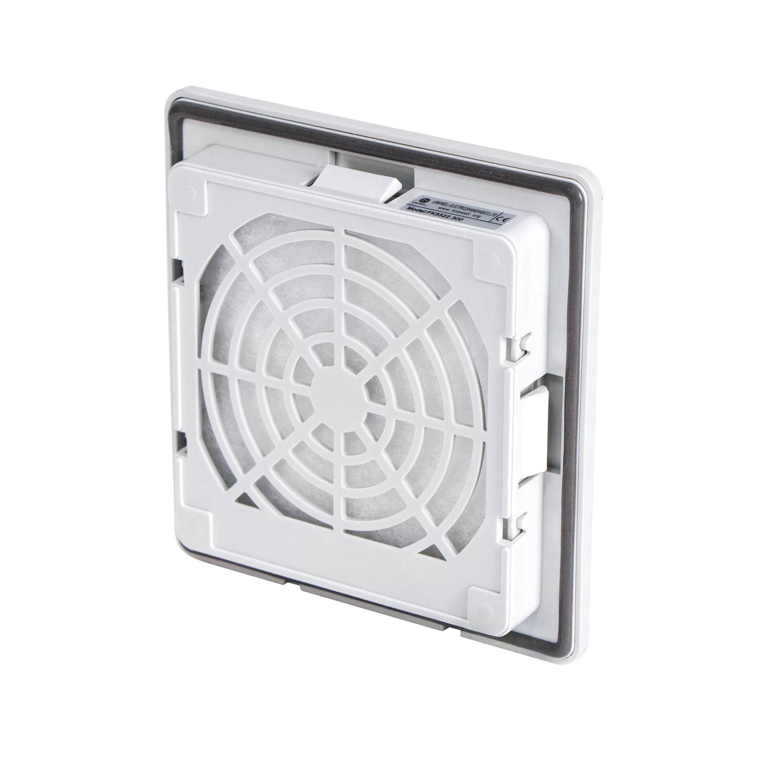 Fans, thermostats and vents for electrical enclosures