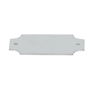 Steel Mounting Plate for 130 x 80mm Enclosure