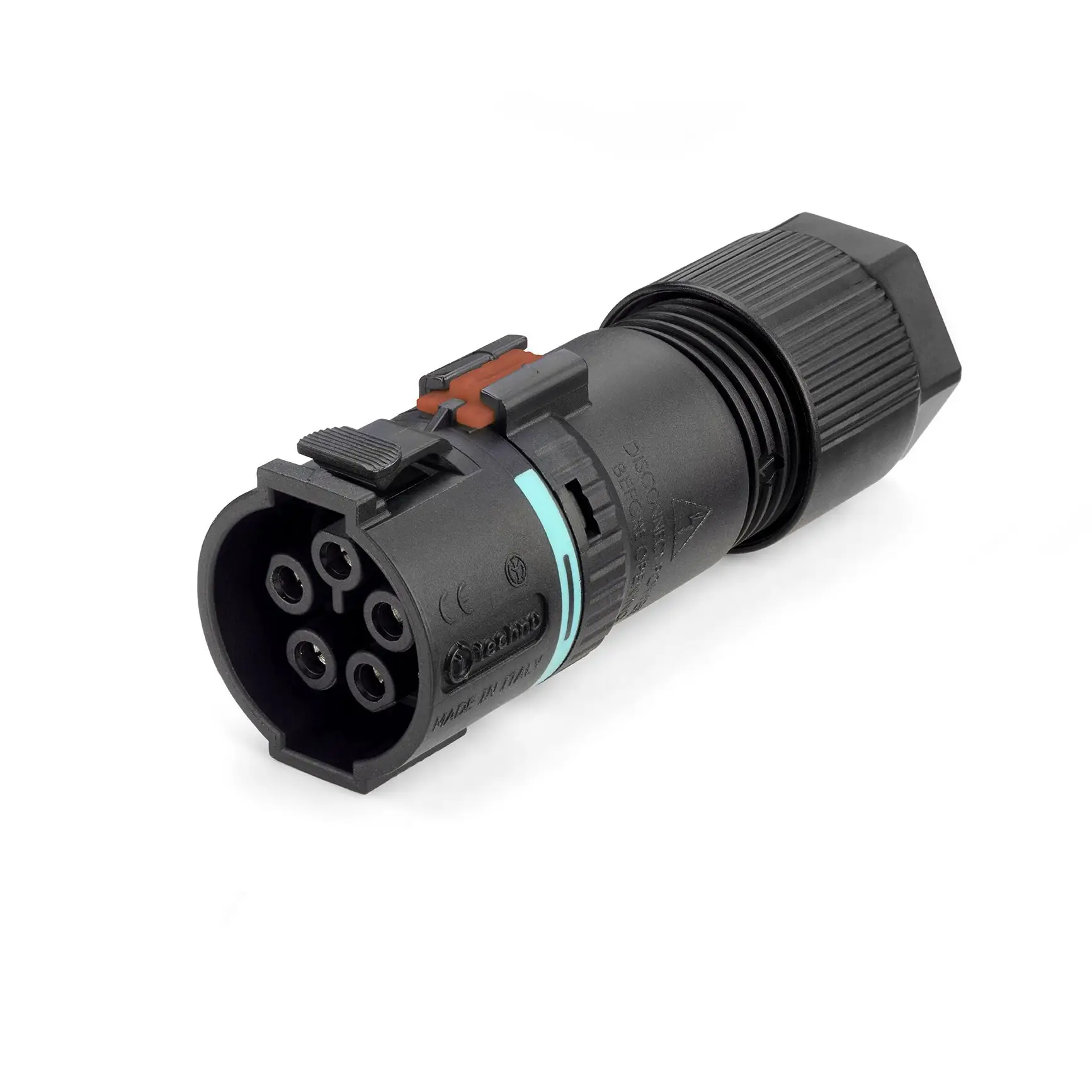 TH389 Push pull waterproof connectors from Techno in Italy