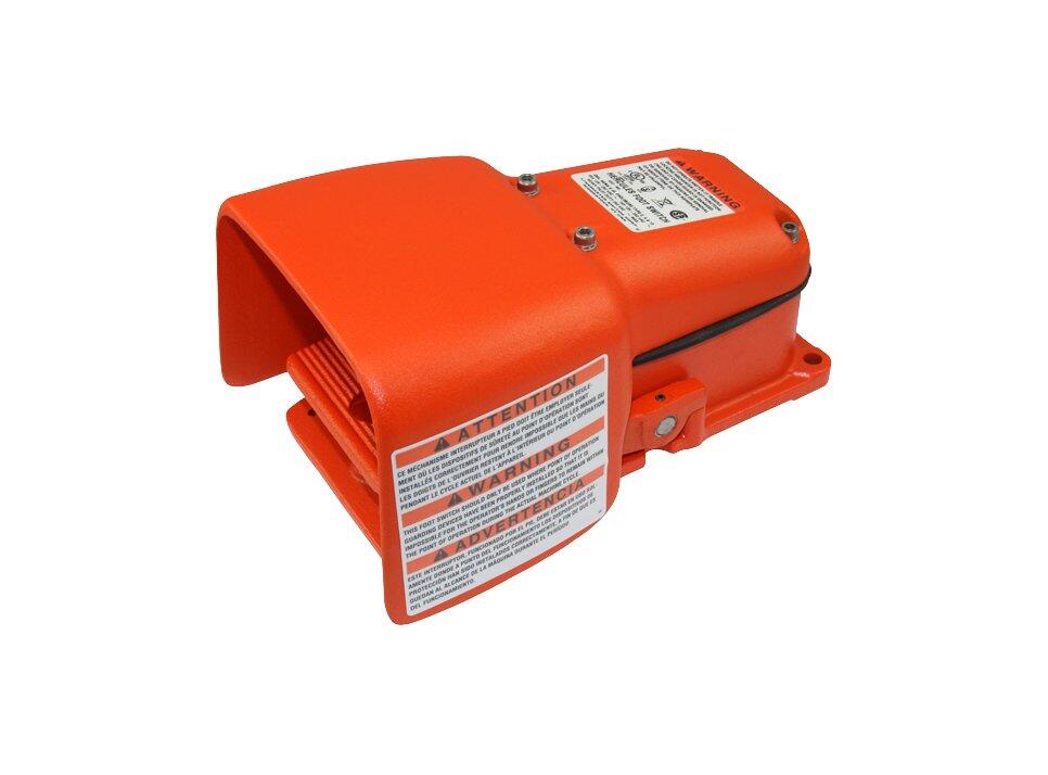 Foot switches in plastic and metal for light duty, medium duty and