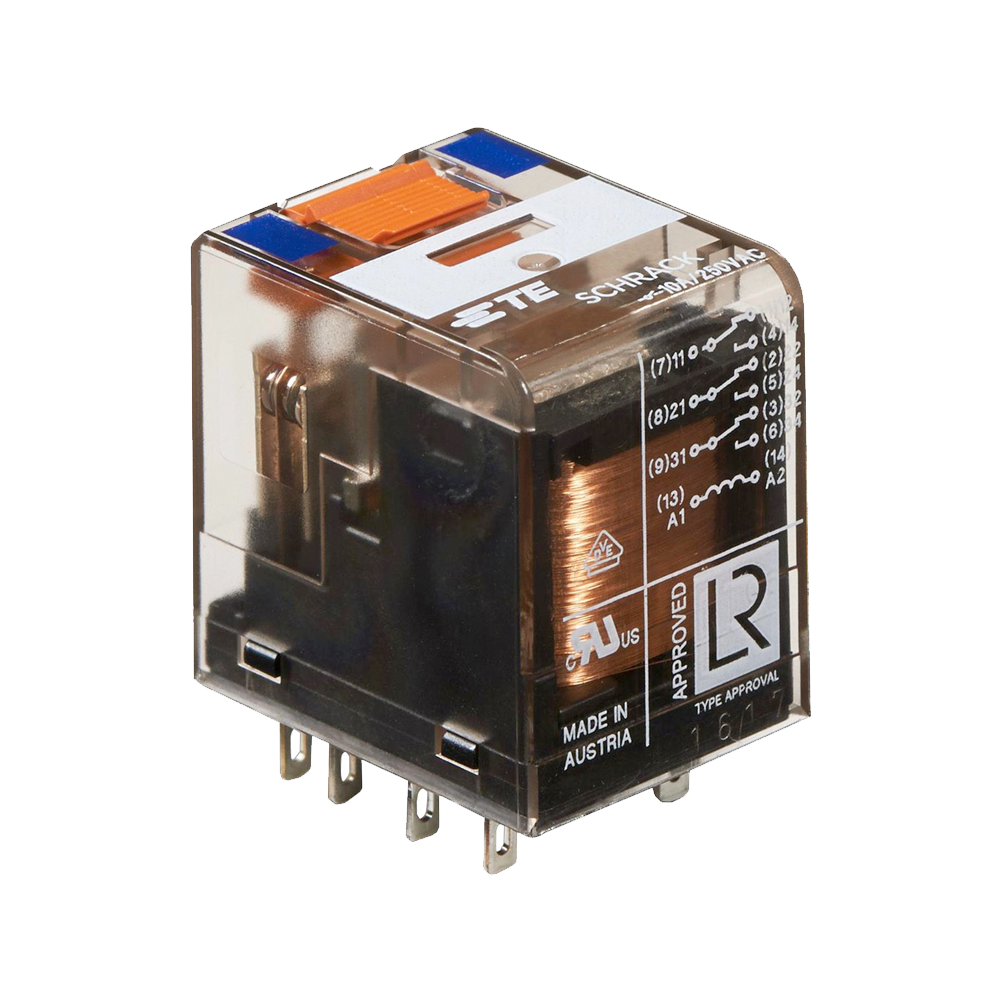 Industrial contactors, relays and motor control products including