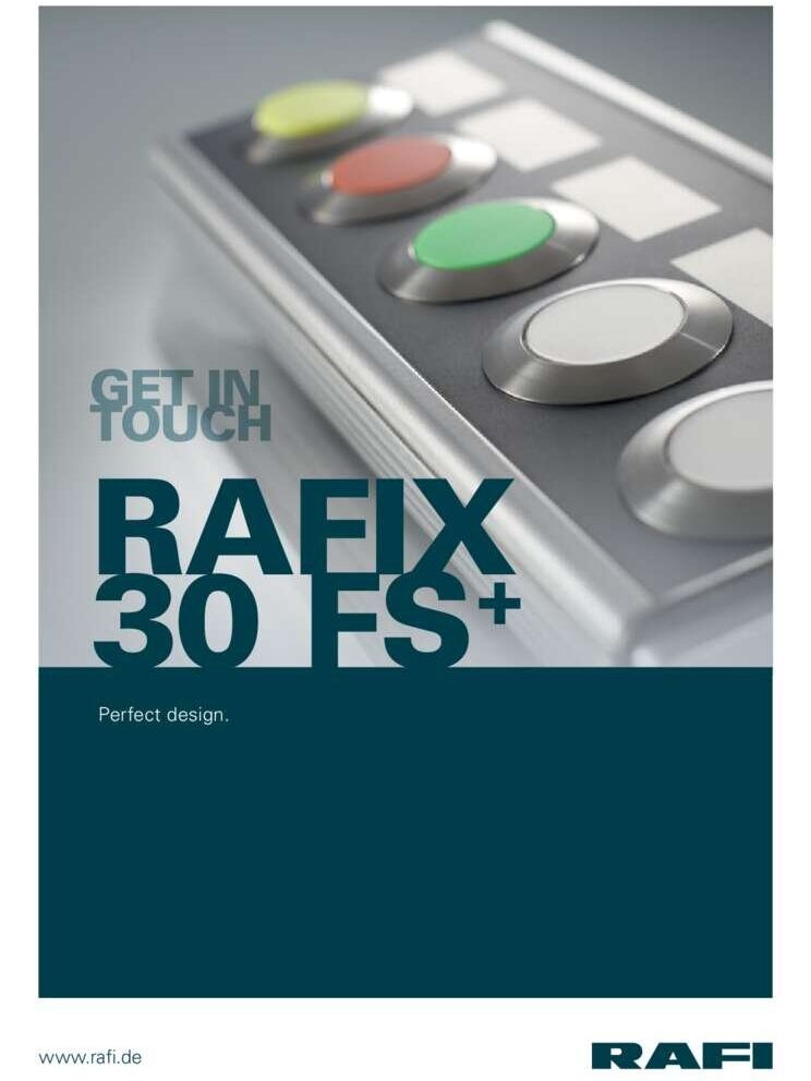 RAFIX 30FS Cover Page