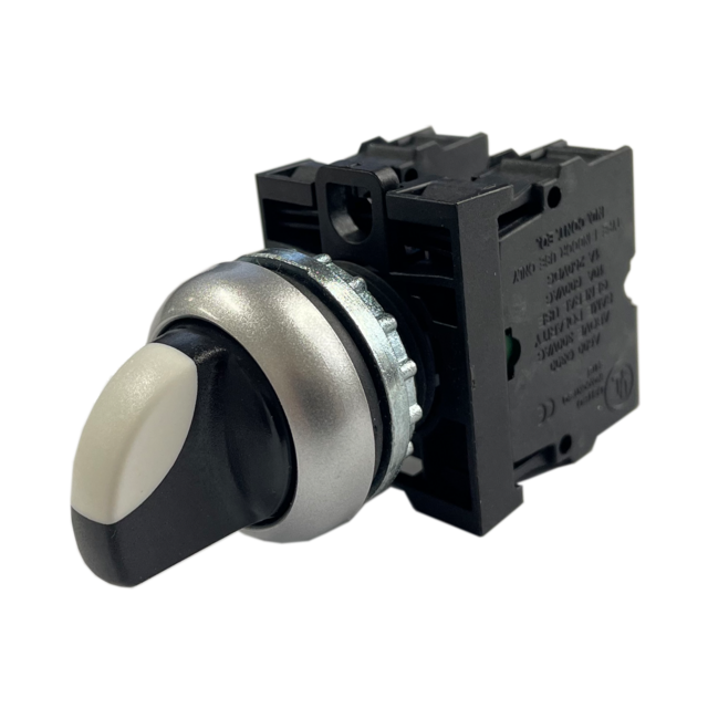 M22 Selector Switch, 3 Position Maintained On-Off-On