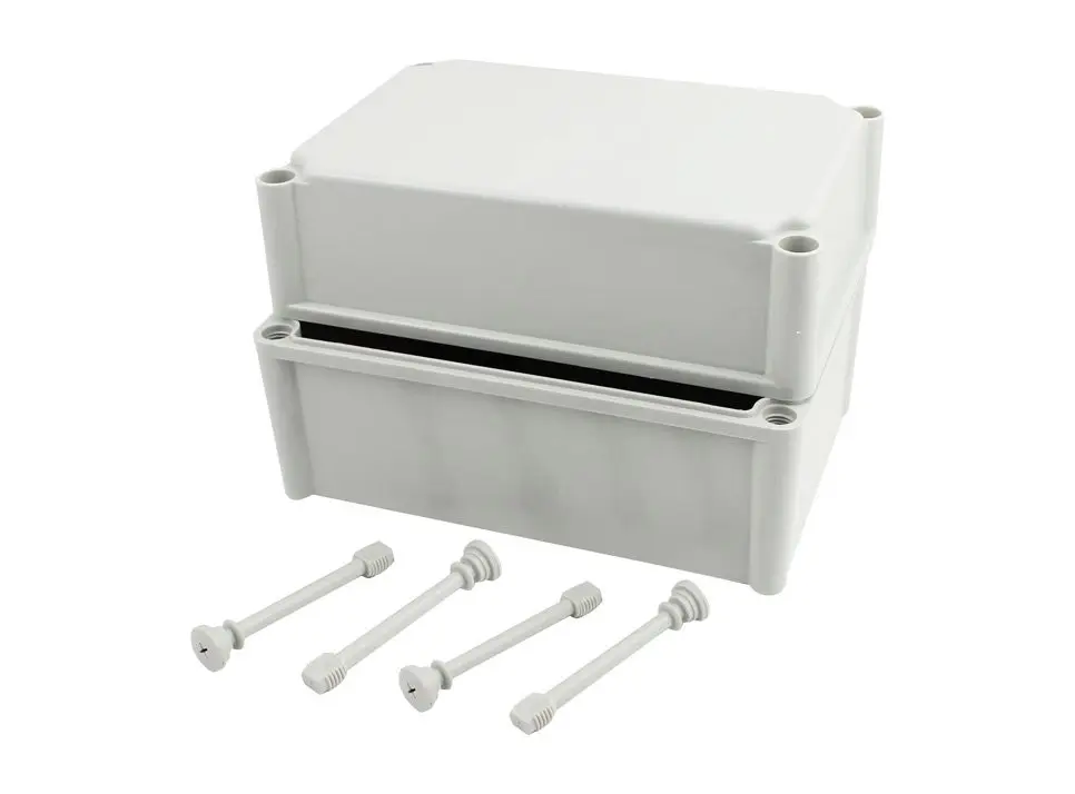 175 x 175 x 100mm Enclosure Grey ABS Base & Lid
