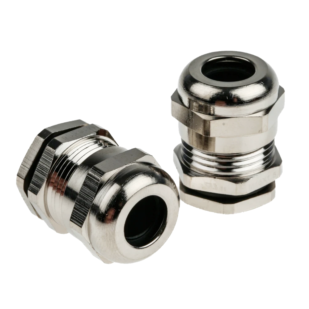 Cable management including glands, heatshrink, ferrules, cable entry systems, drag chain and conduit