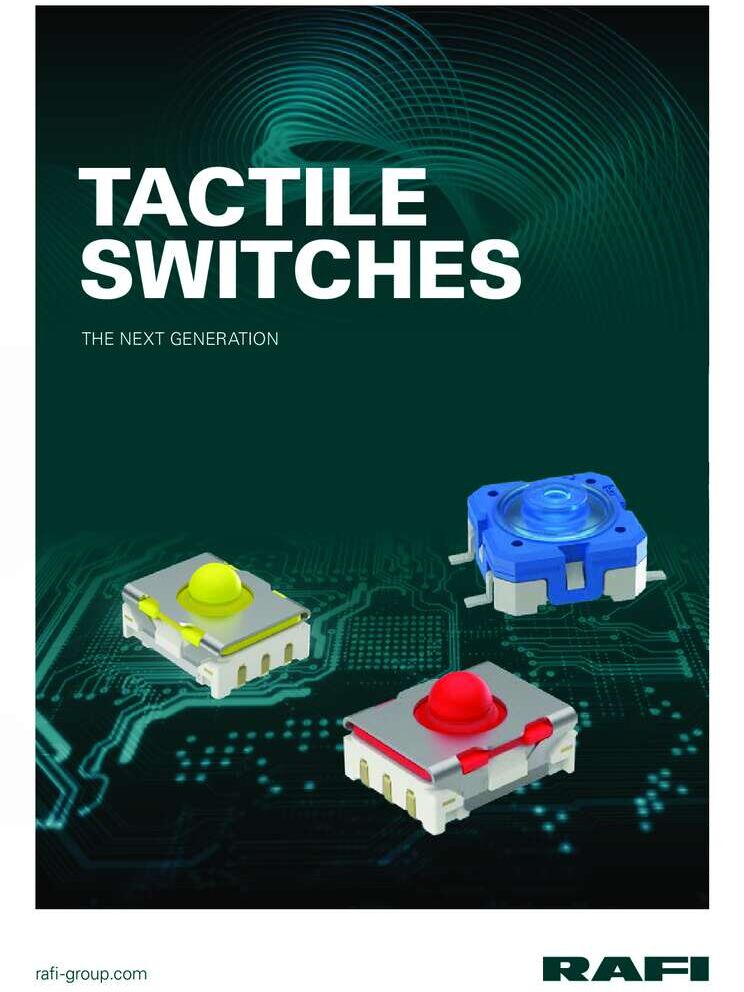 RAFI Tactile Switches Cover Page