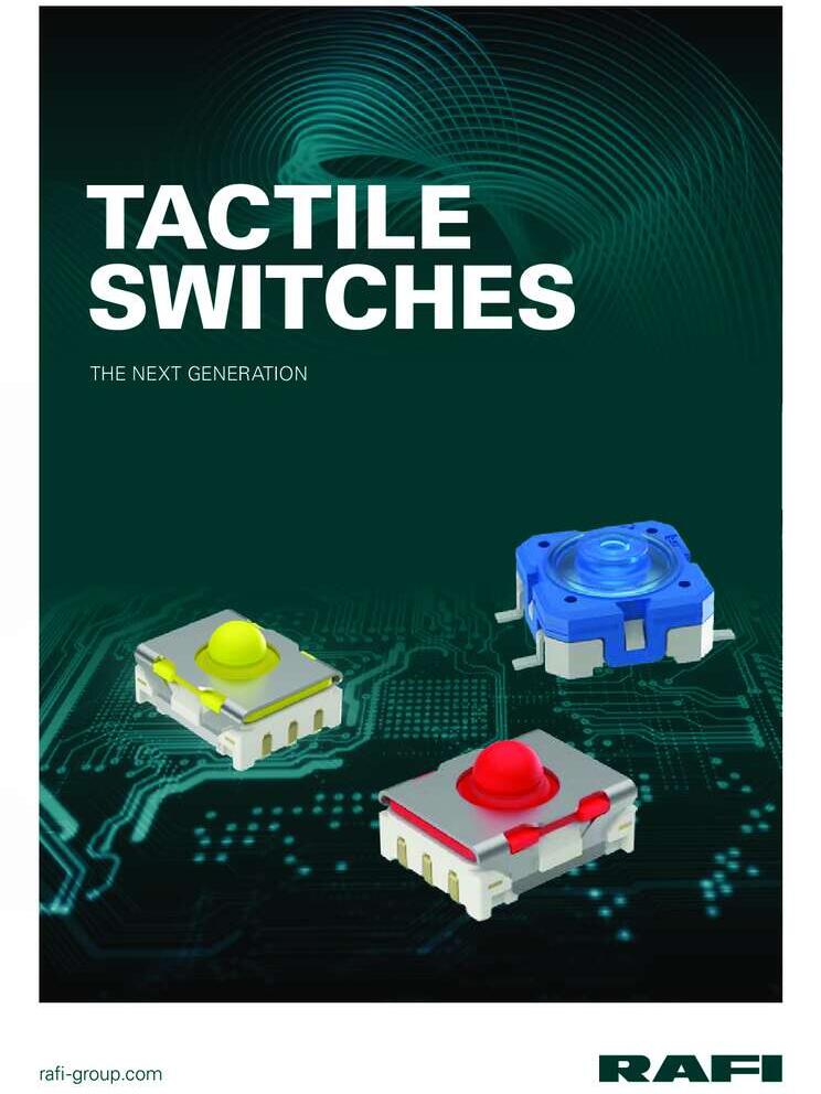 RAFI Tactile Switches Cover Page