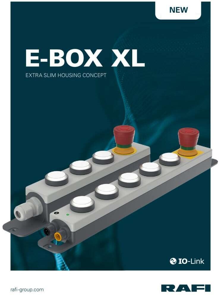 RAFI E-BOX XL Cover Page