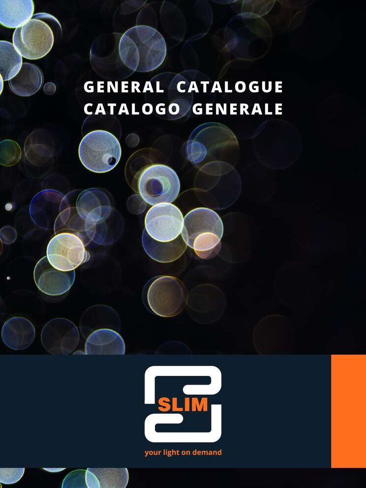 SLIM General catalogue Cover Page