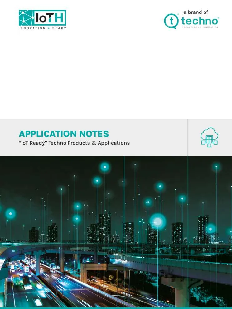 IOTH_ApplicationNotesENG Cover Page