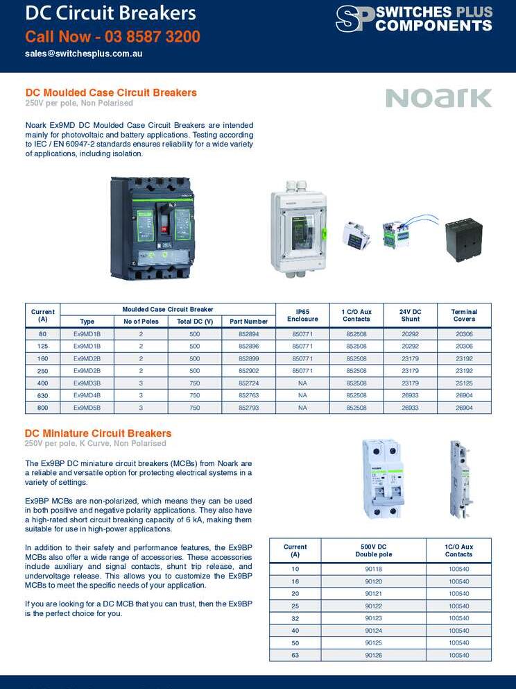 Switches Plus Electrical Product Catalogues & Datasheets PDF Downloads