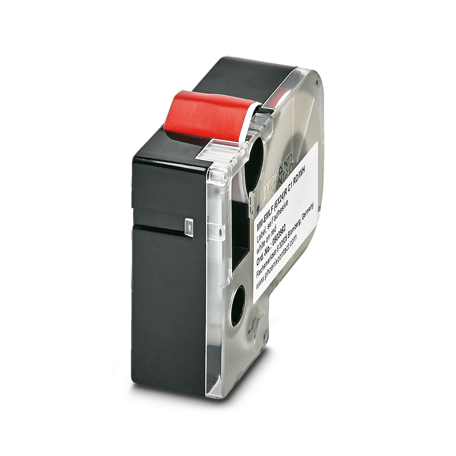 MM-EMLF (EX24)R C1 RD/WH Label, highly flexible