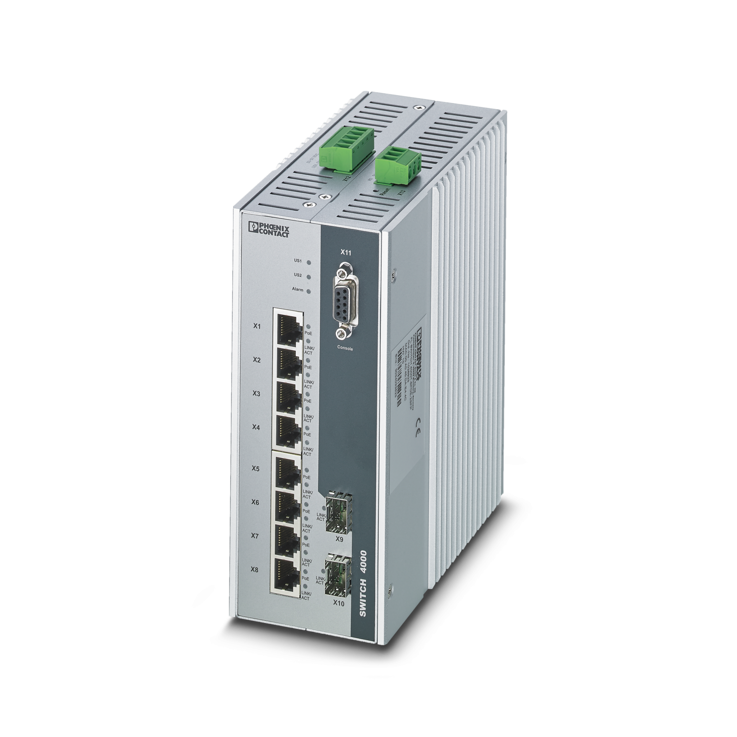 FL SWITCH 4000T-8POE-2SFP Industrial Ethernet Switch