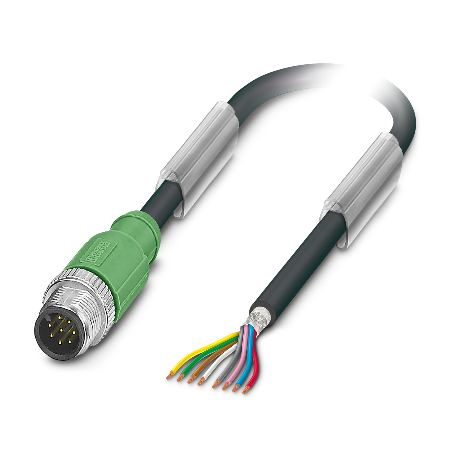 SAC-8P-M12MS/ 3,0-PUR SH Sensor/actuator cable