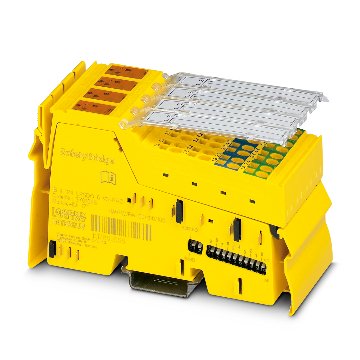 IB IL 24 LPSDO 8 V3-PAC Safety module