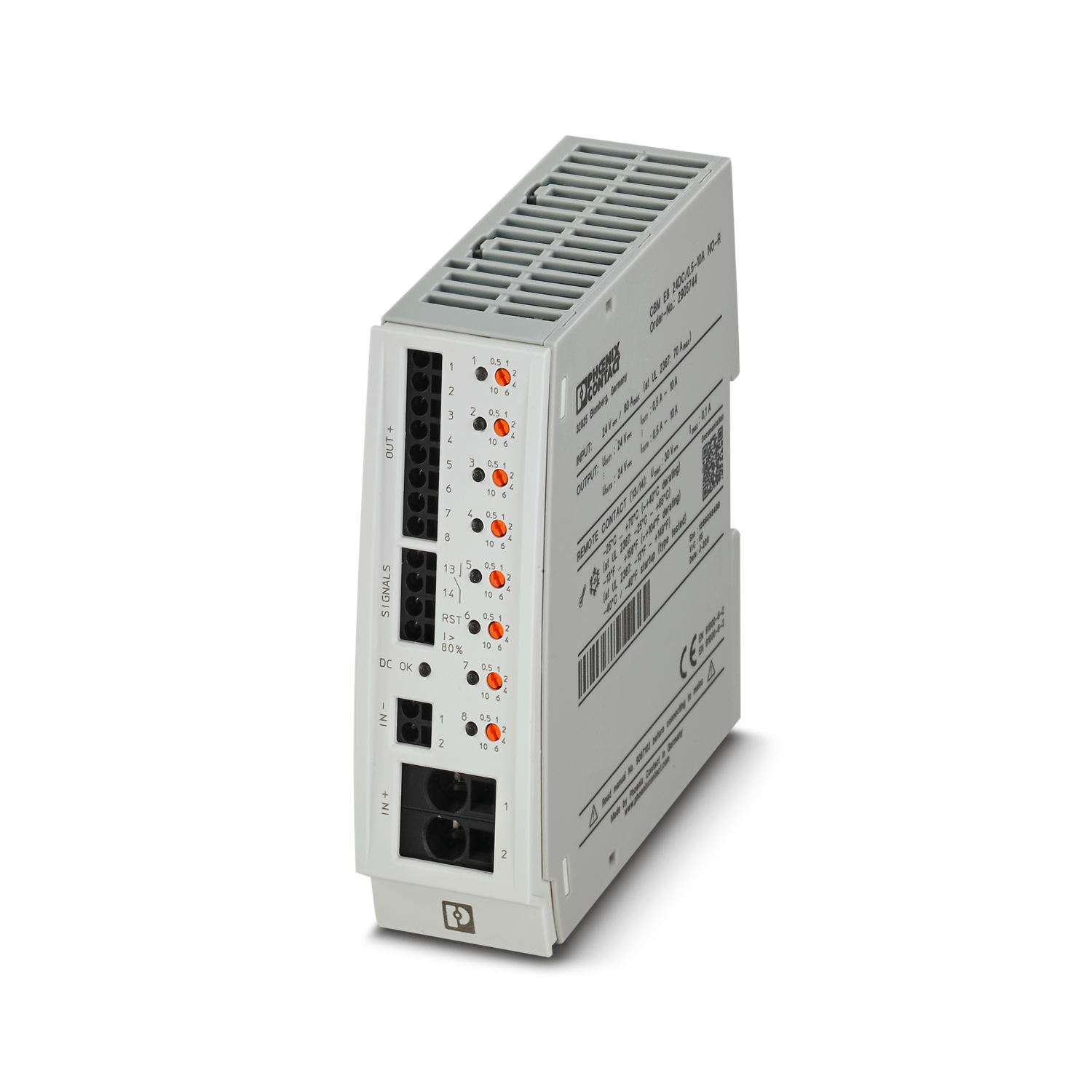 CBM E8 24DC/0.5-10A NO-R Electronic circuit breaker
