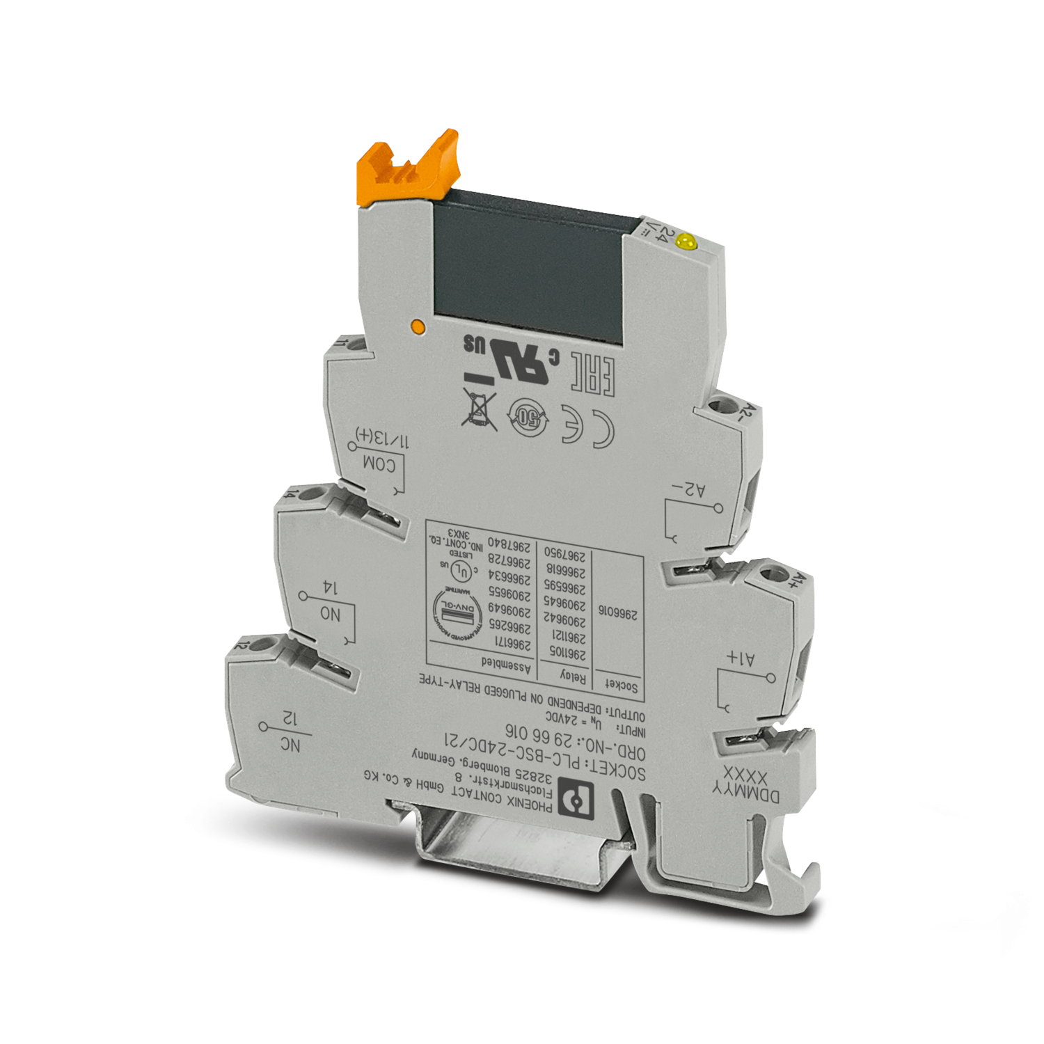 PLC-OSC- 24DC/ 24DC/ 2 Solid-state relay module