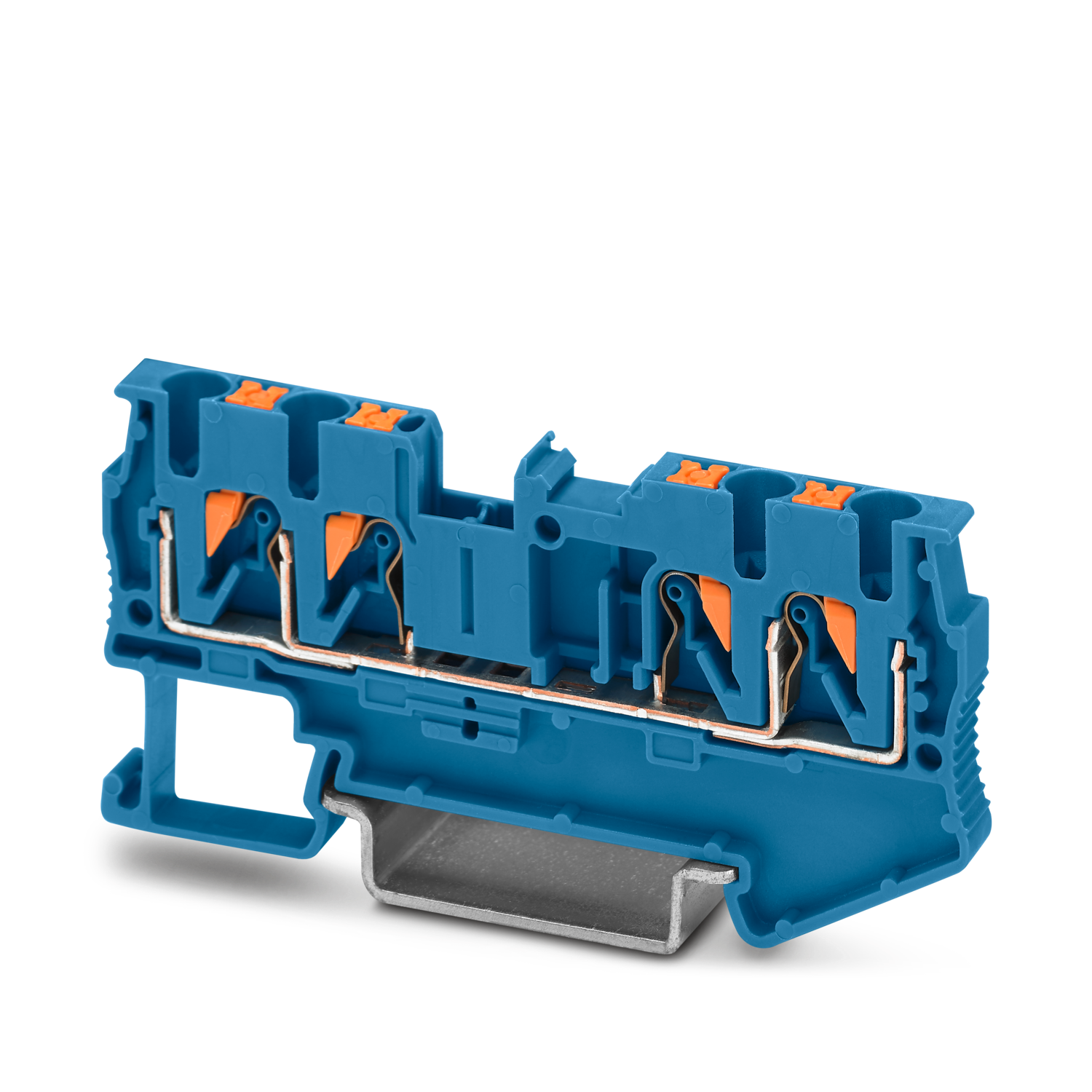 PT 2,5-QUATTRO BU Feed-through terminal block