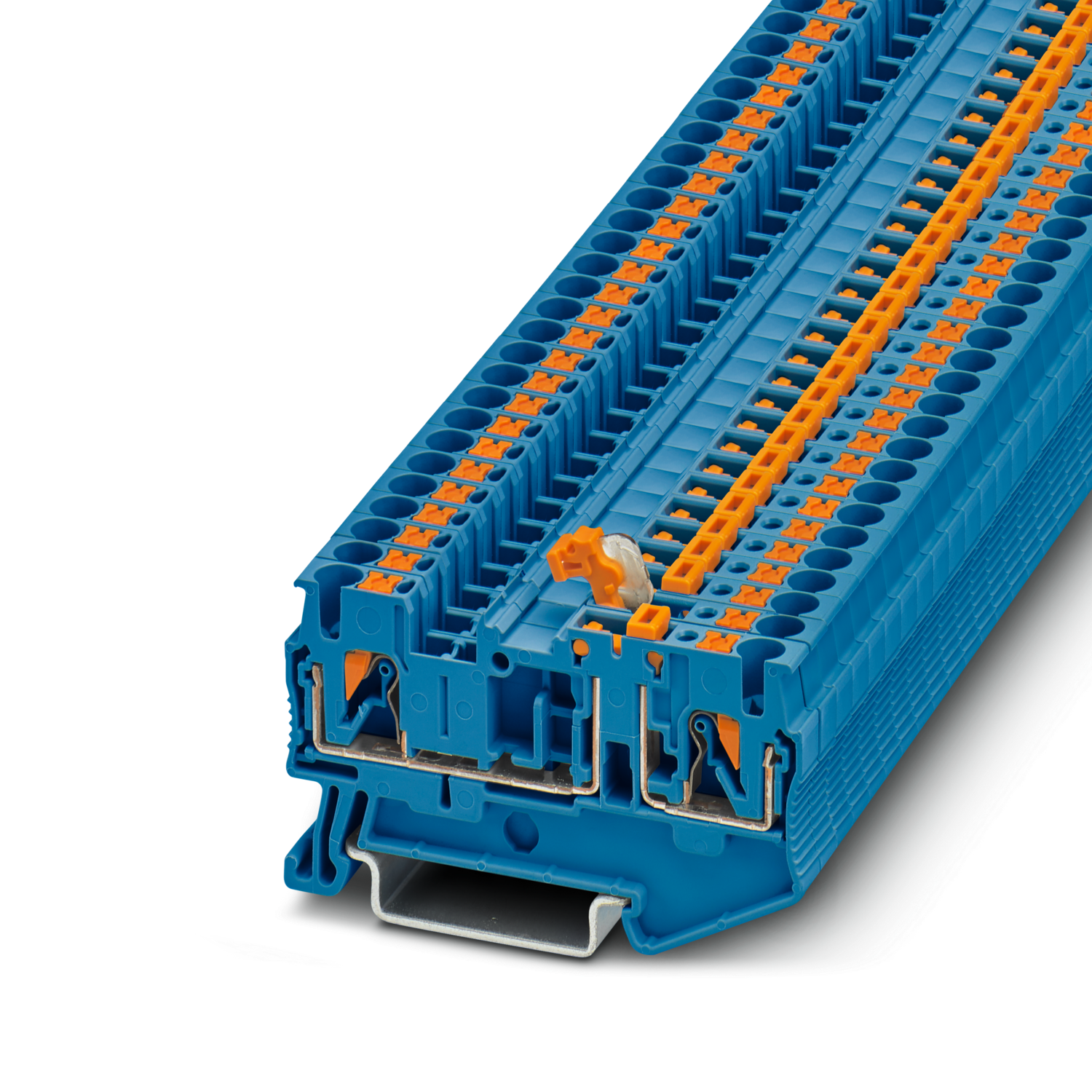 PT 2,5-MT BU Knife-disconnect terminal block