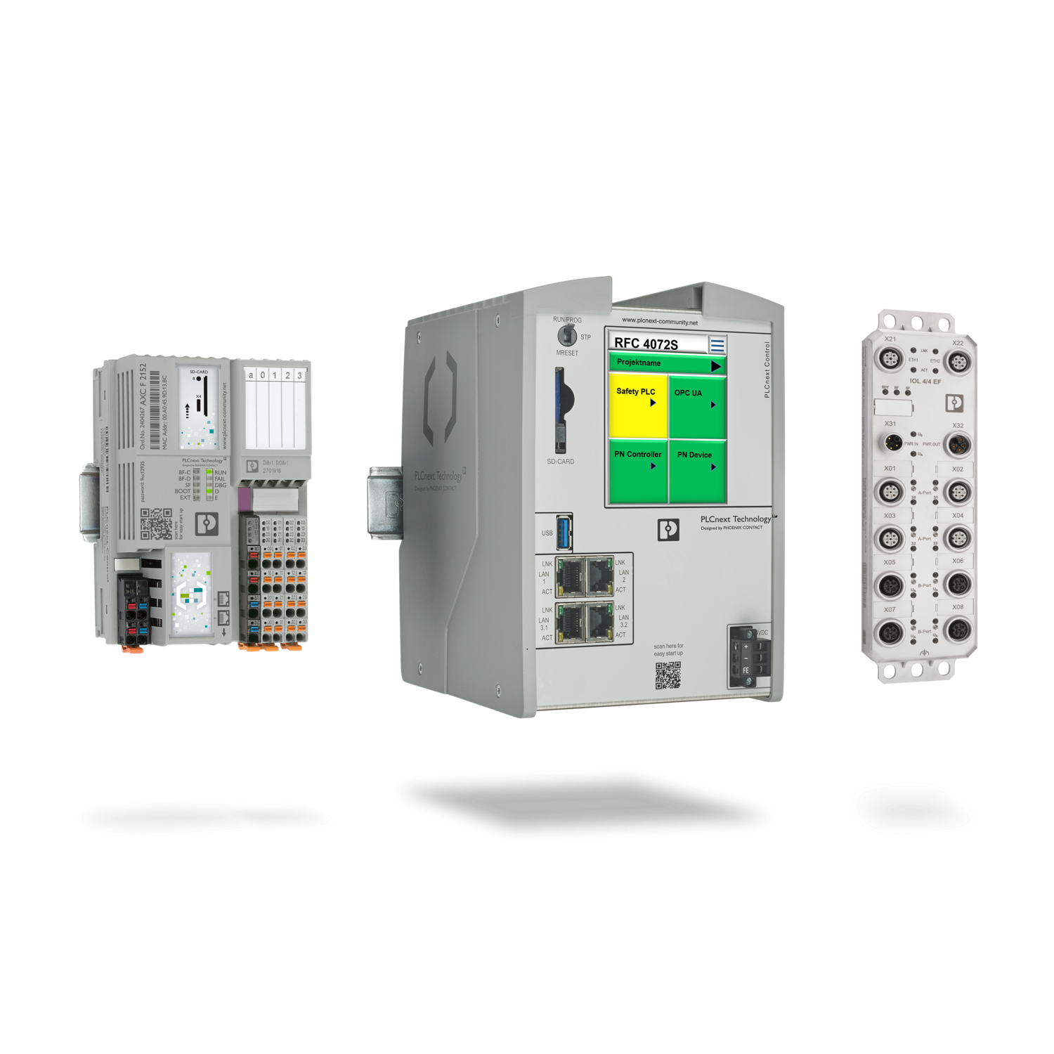 PLCs (controllers) and I/Os