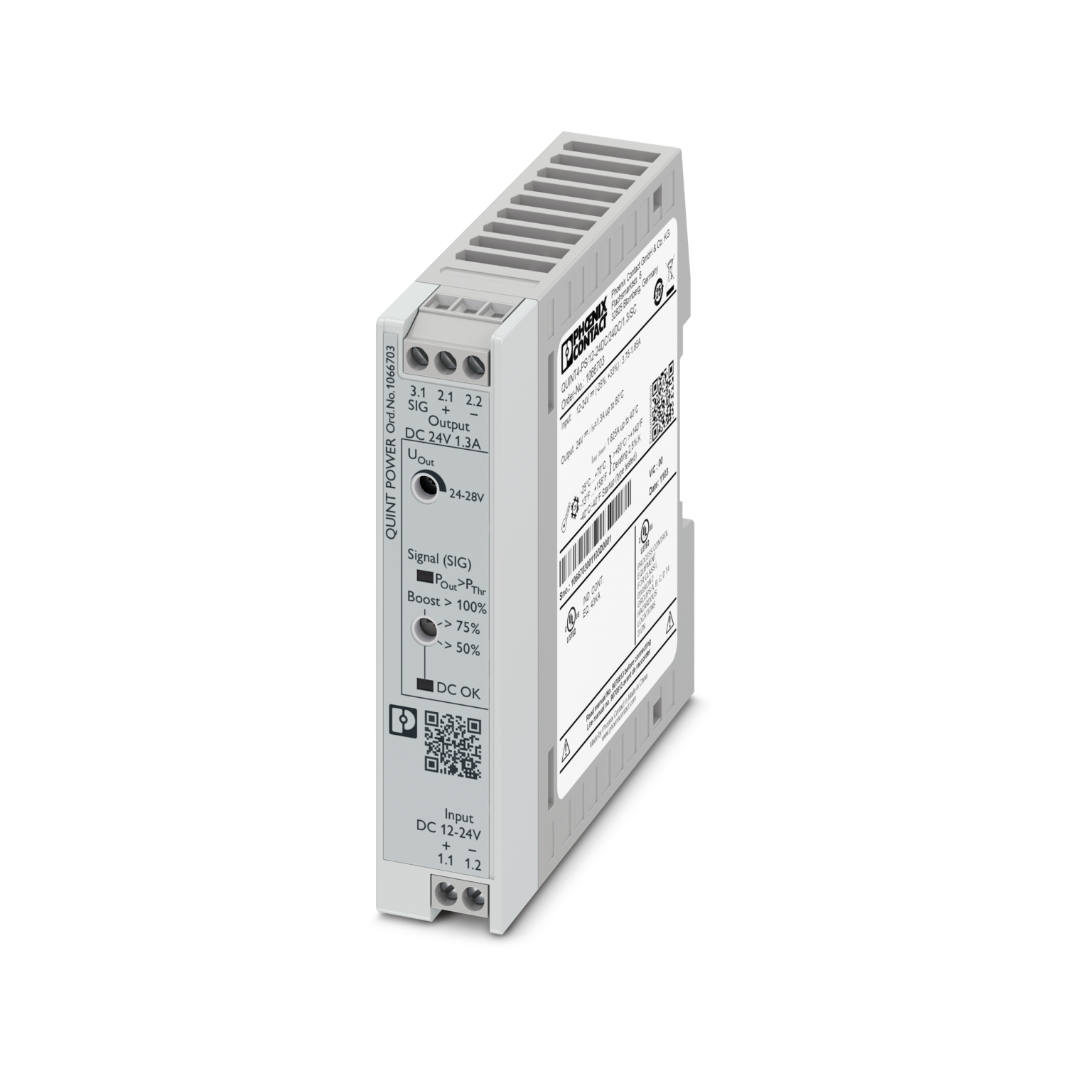QUINT4-PS/12-24DC/24DC/1.3/SC DC/DC converter