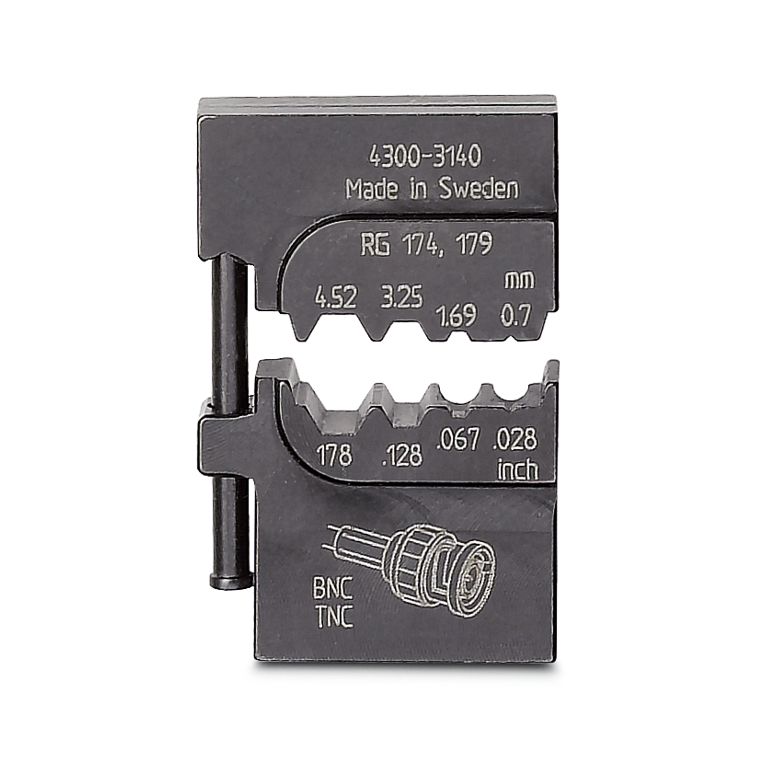 CRIMPFOX-M CX-2/DIE Crimp insert