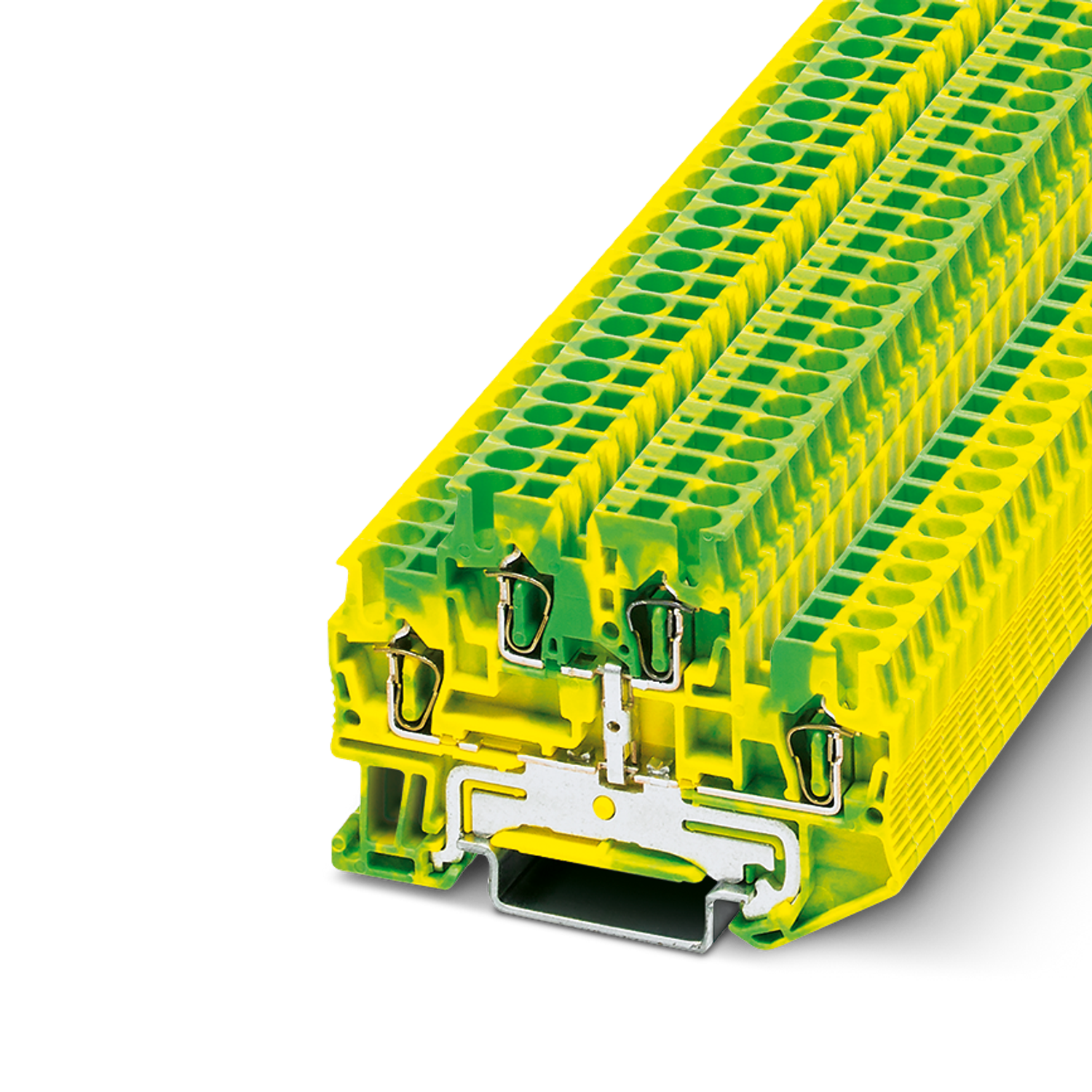 STTB 2,5-PE Protective conductor double-level terminal block