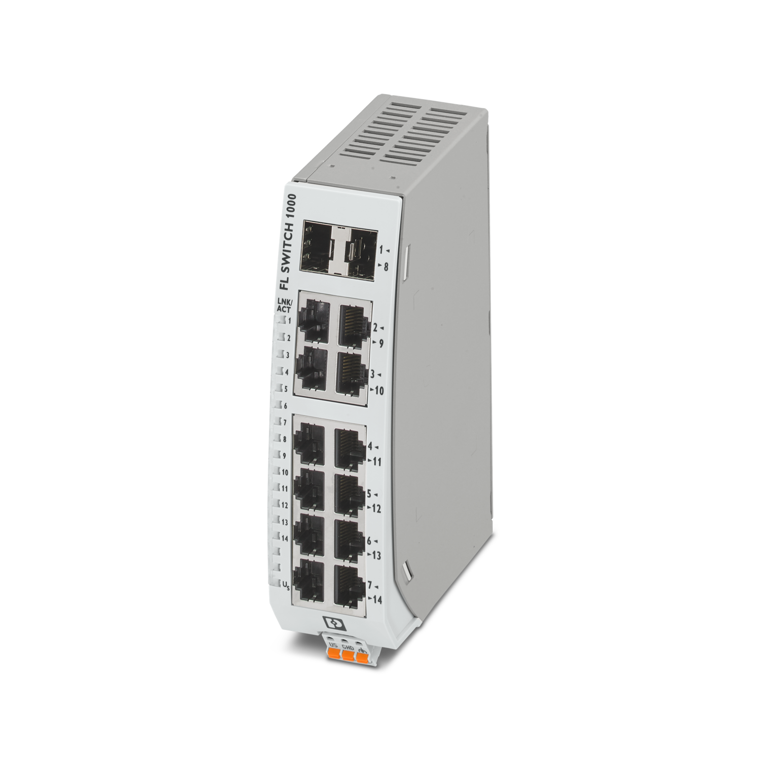 FL SWITCH 1012NT-2SFP - Industrial Ethernet Switch