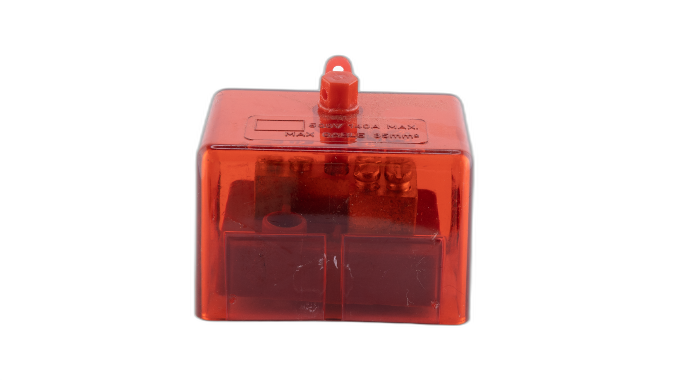 Neutral Link 1x35mm 3x25mm Red