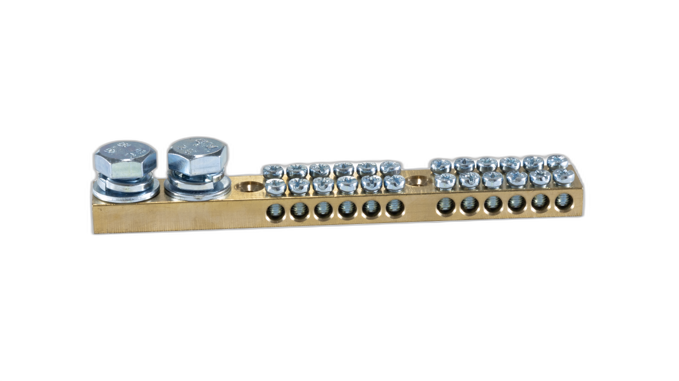 165A Earth/Neutral Bar 12 Holes
