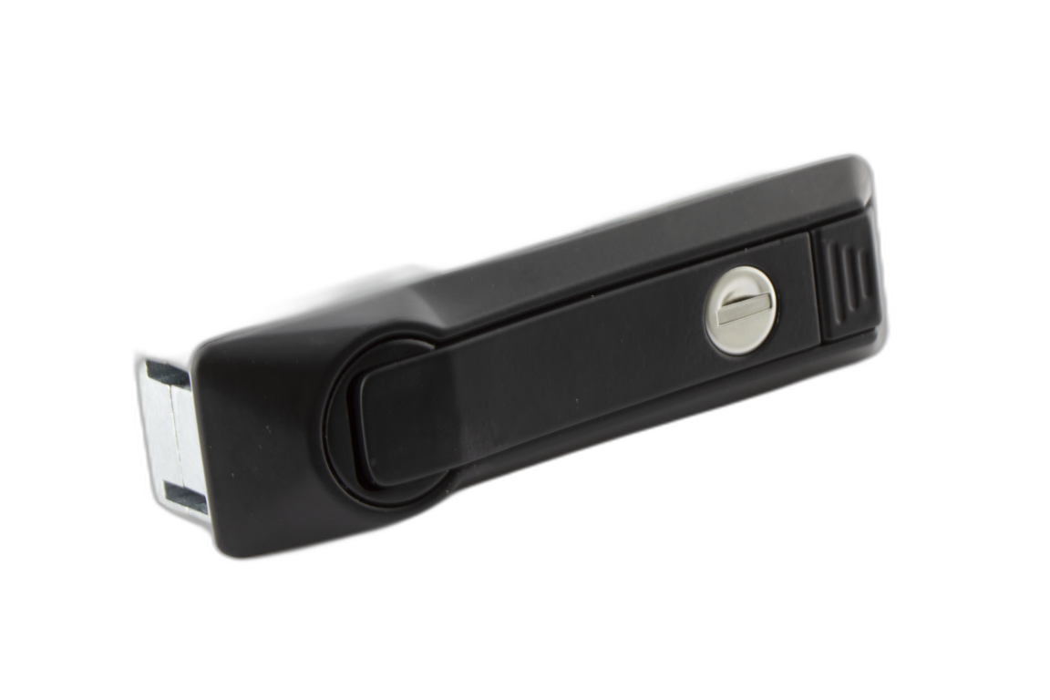 Chrome Padlockable Swing Handle Long Shaft 68mm