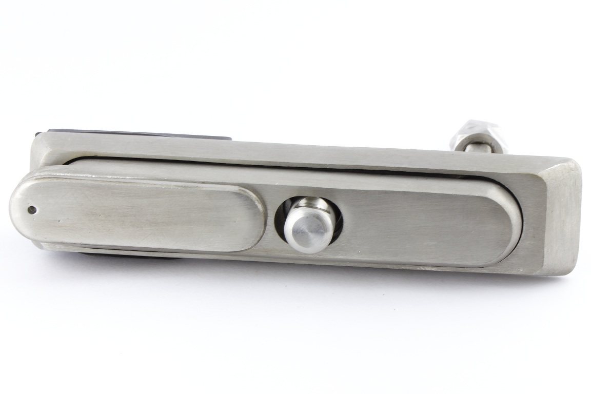 Chrome Padlockable Swing Handle Long Shaft 68mm