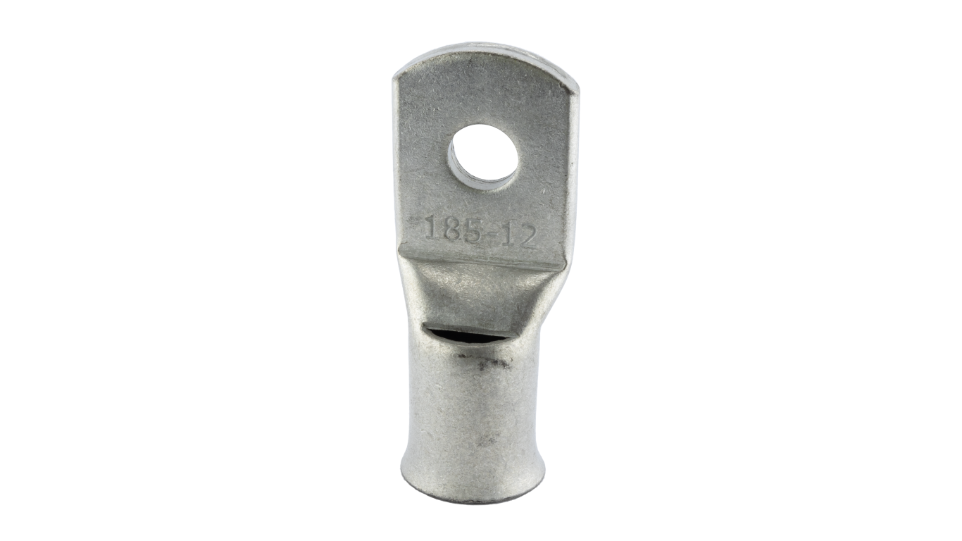 Bell Mouth Crimp Lug 185mm² Cable 12mm Stud 1 pack
