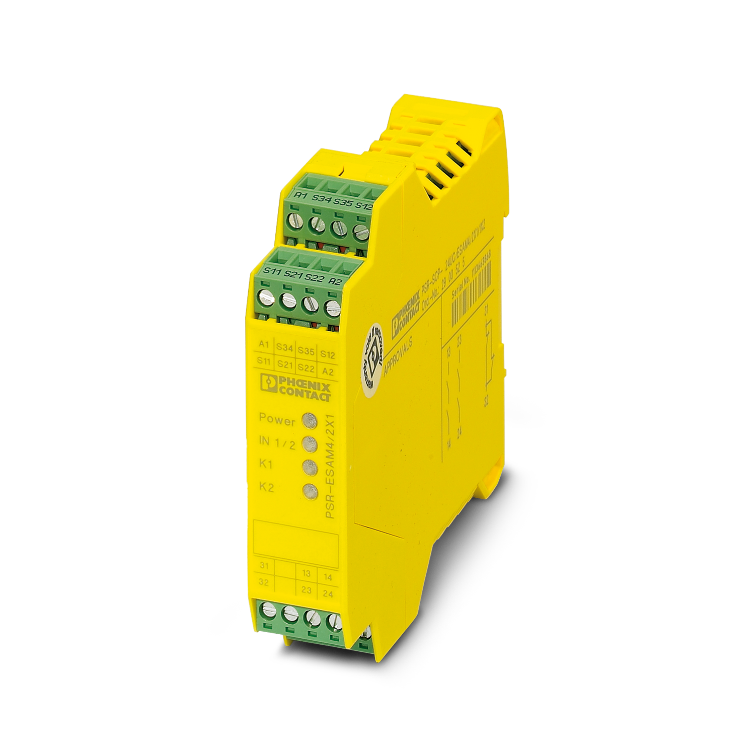 PSR-SPP- 24UC/ESAM4/2X1/1X2 Safety relays