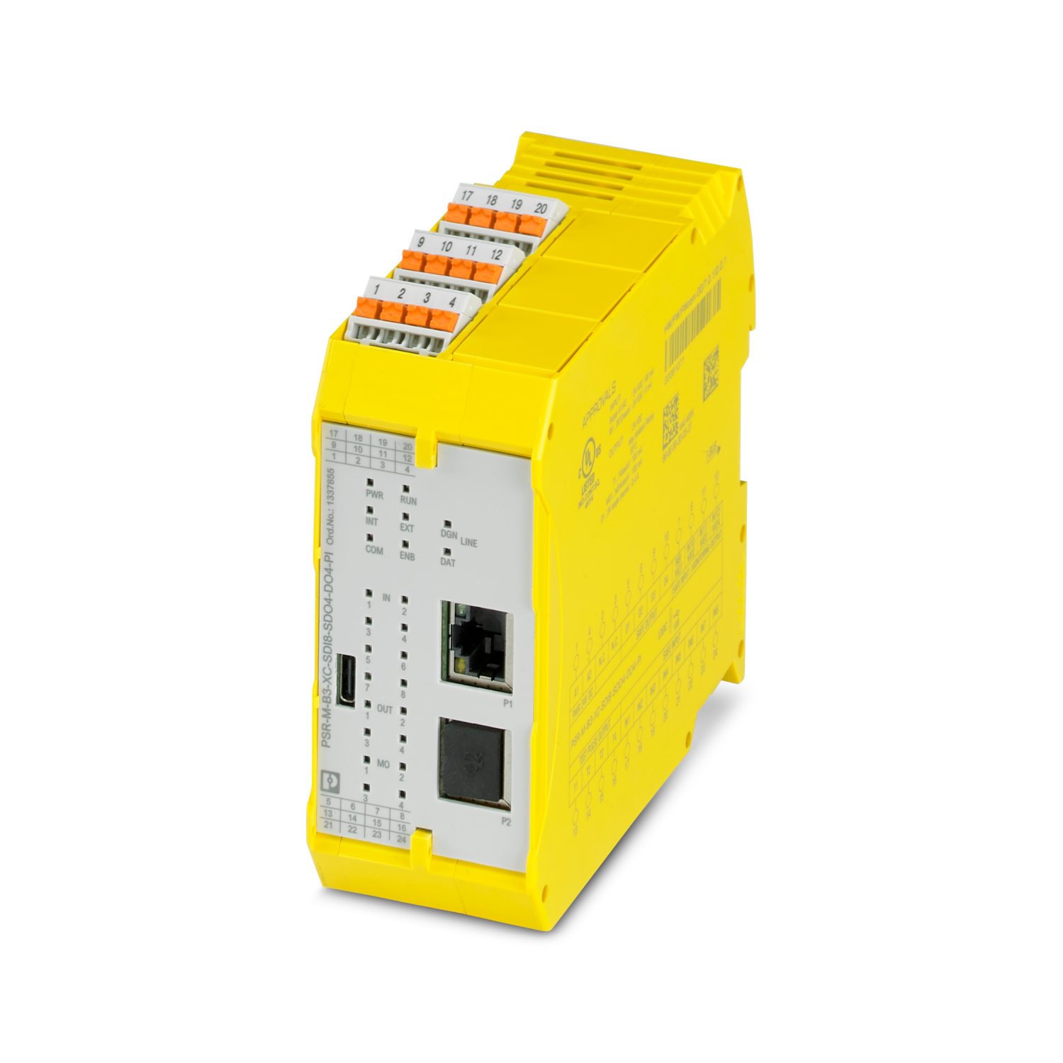 PSR-M-B3-XC-SDI8-SDO4-DO4-PI Safety module