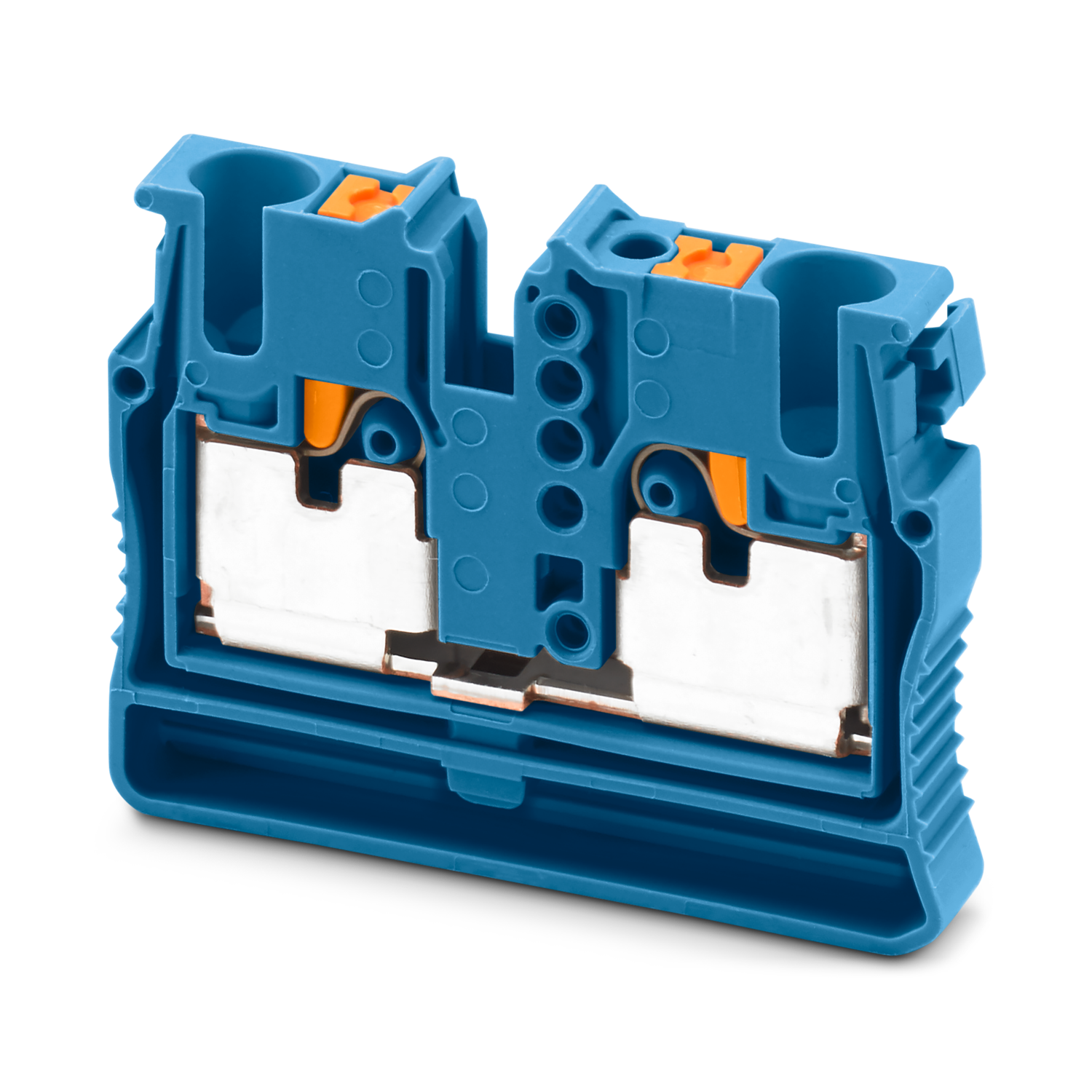 MPT 2,5-M BU Mini feed-through terminal block