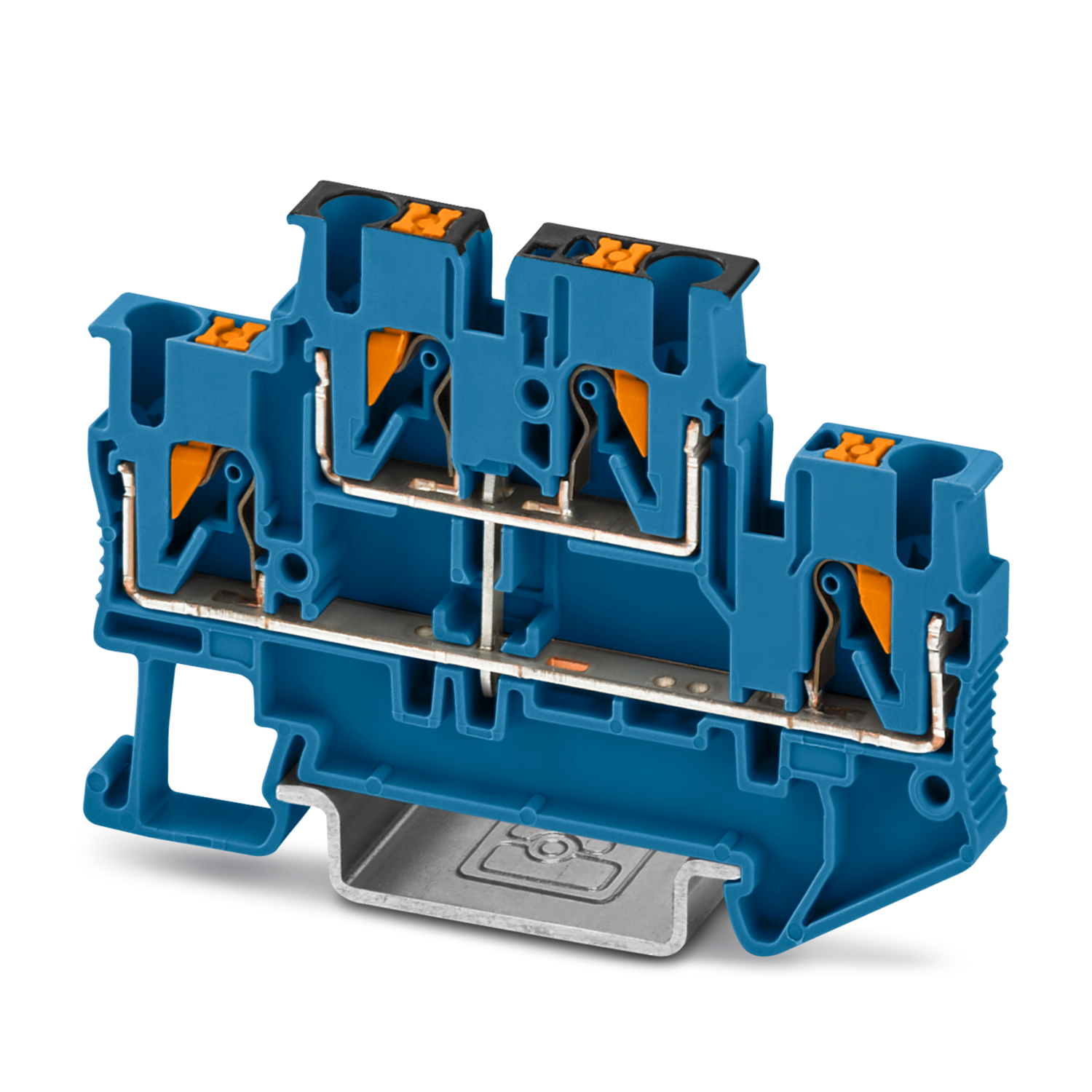 PTTB 2,5-PV BU Double-level terminal block
