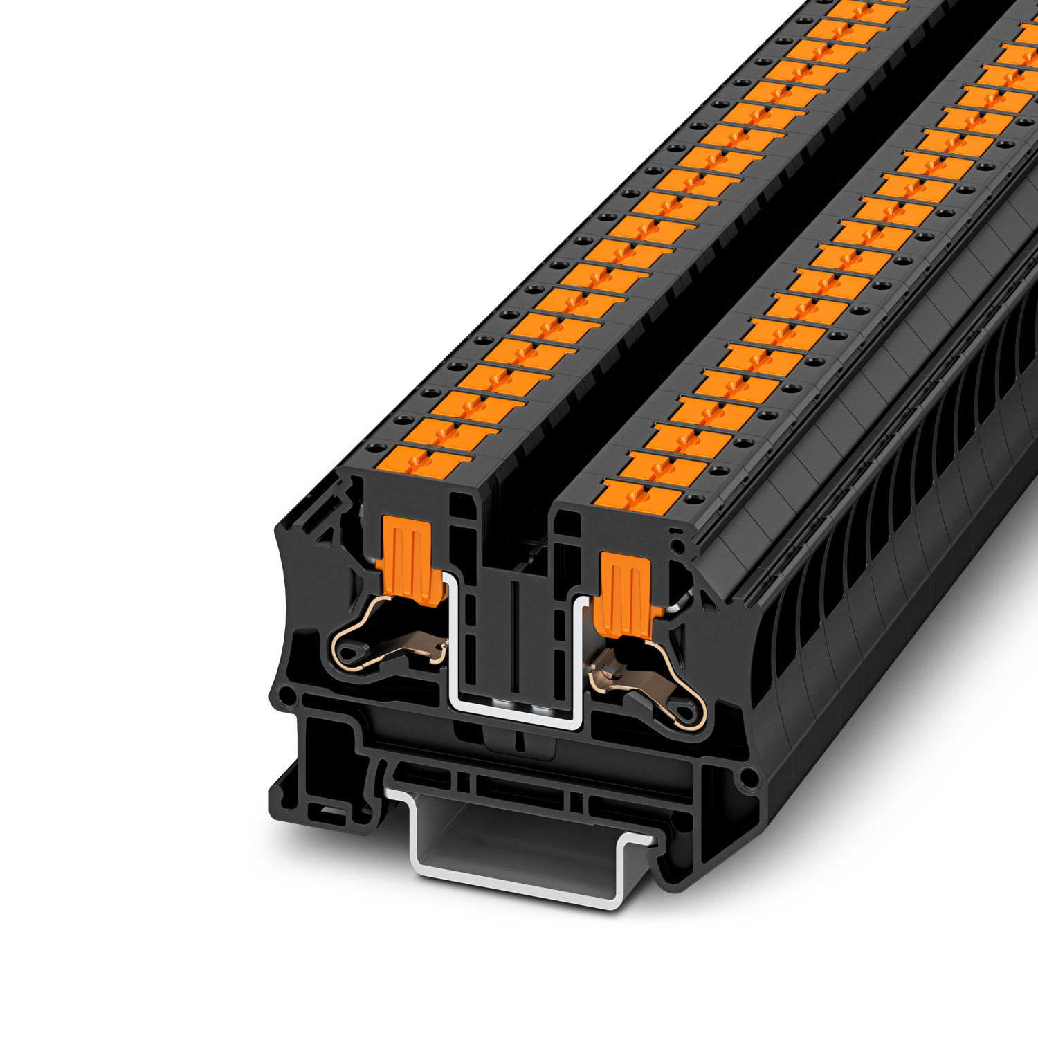 PTV 6 BK Feed-through terminal block