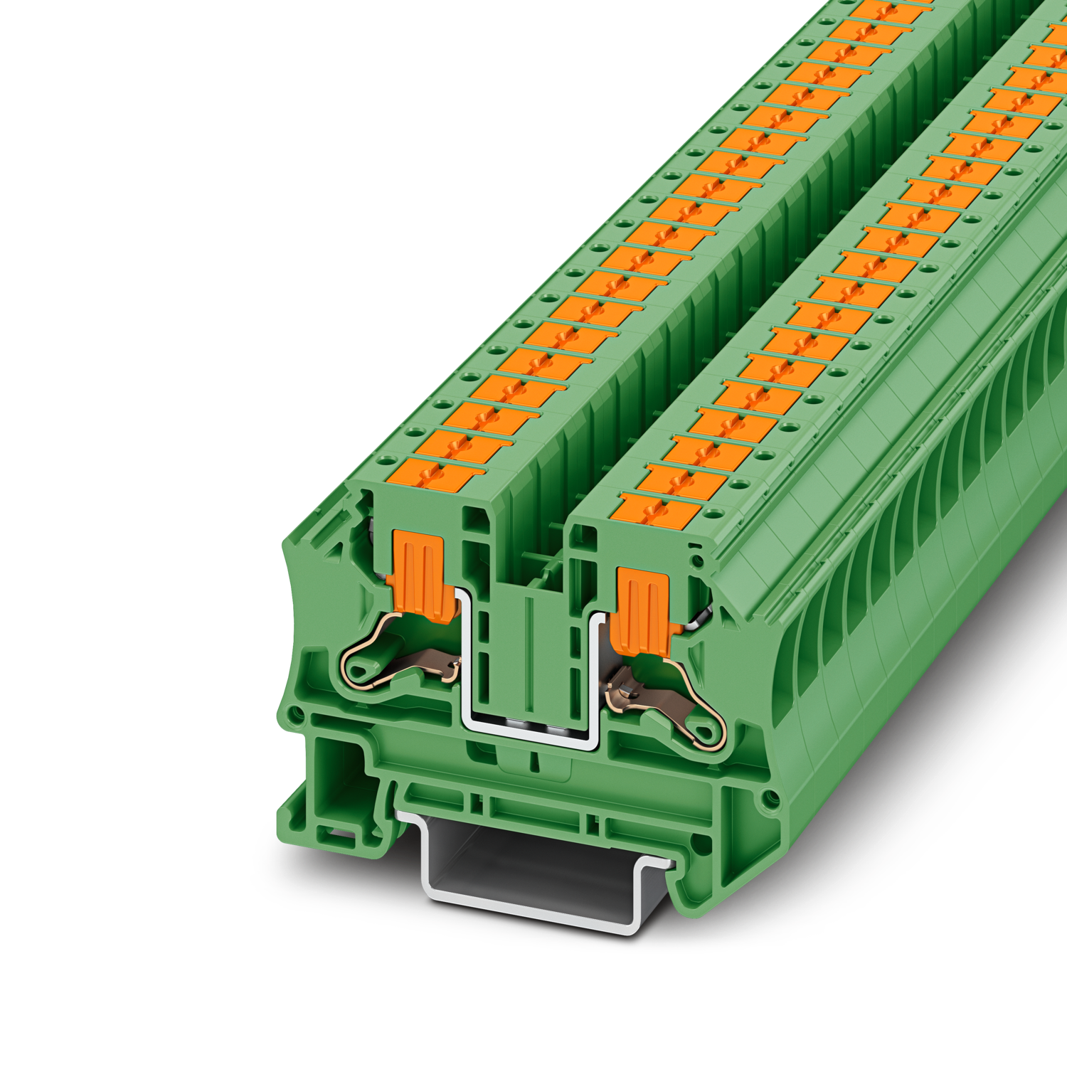 PTV 6 GN Feed-through terminal block