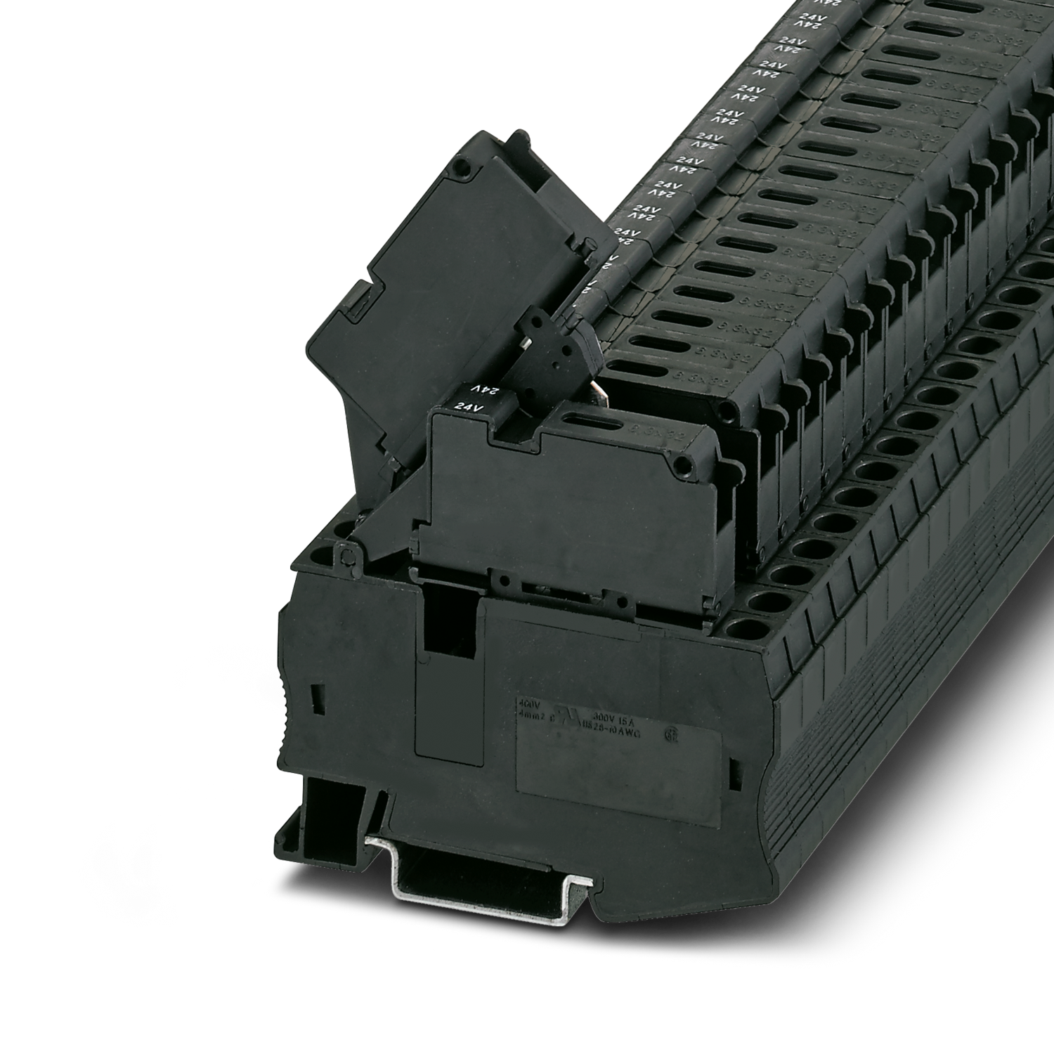 ST 4-HESILED 24 (6,3X32) Fuse modular terminal block