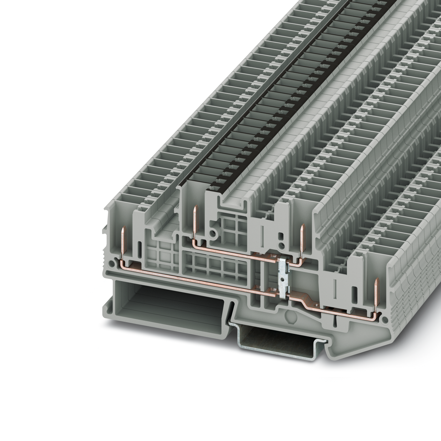 STTB 2,5/4P-PV Double-level terminal block