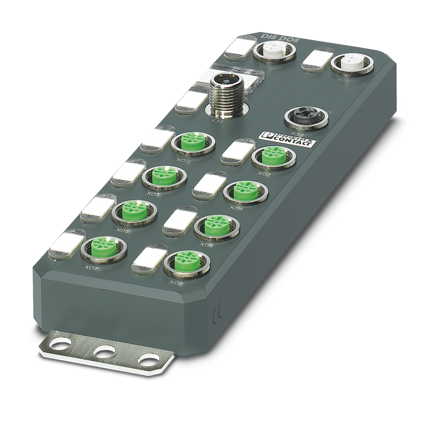 AXL E EC DI8 DO8 M12 6P Digital module