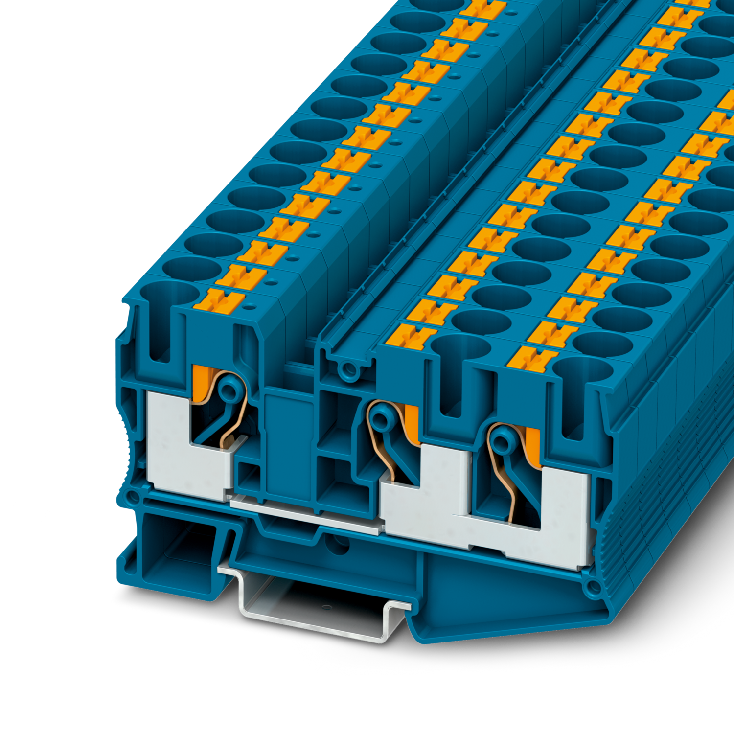 PT 10-TWIN BU Feed-through terminal block