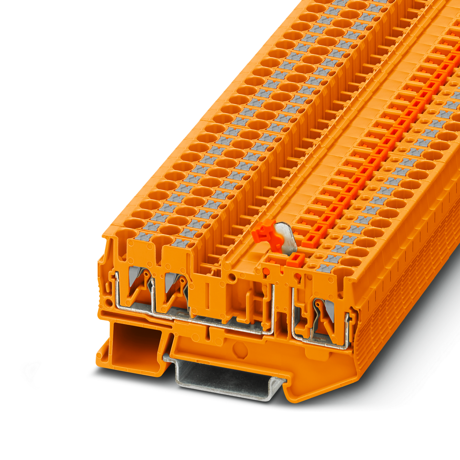 PT 2,5-TWIN-MT OG Knife-disconnect terminal block