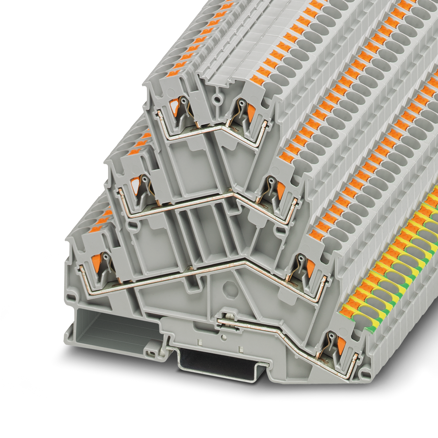 PT 4-PE/3L Multi-level terminal block
