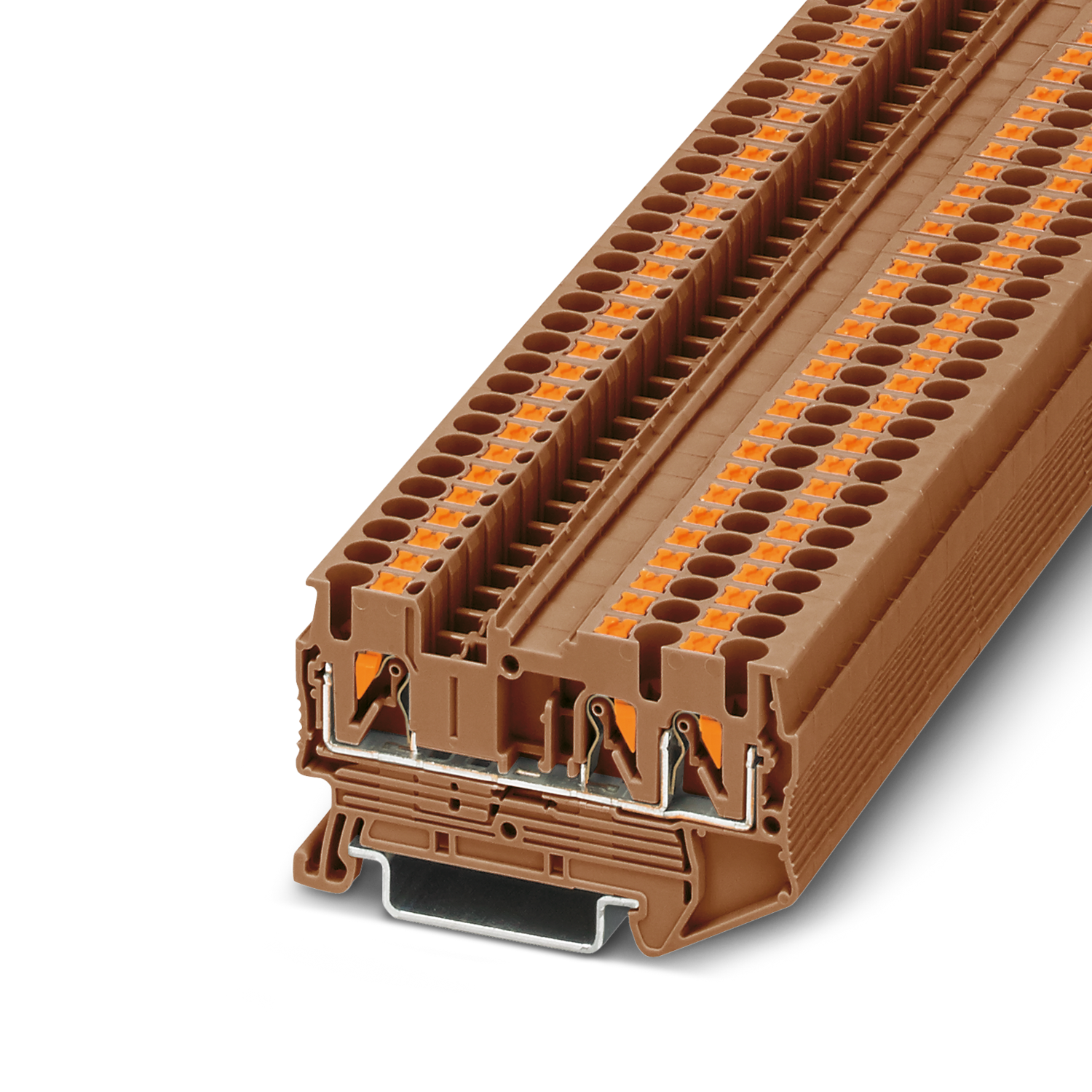 PT 2,5-TWIN BN Feed-through terminal block