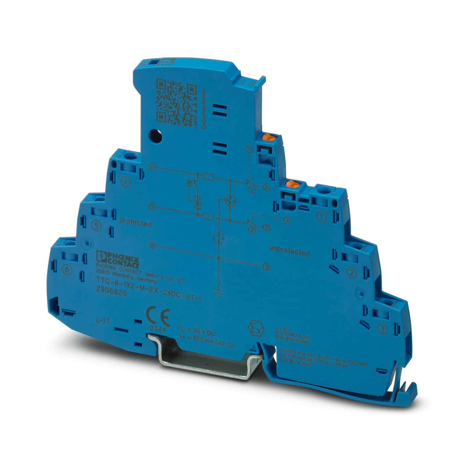 TTC-6-1X2-M-EX-24DC-UT-I Surge protection device